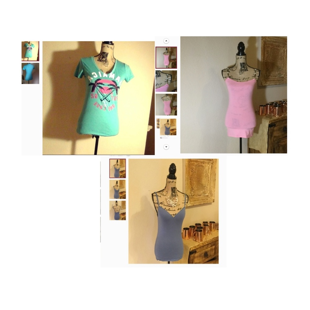 Bundle-3 T-Shirts + 3 Camis